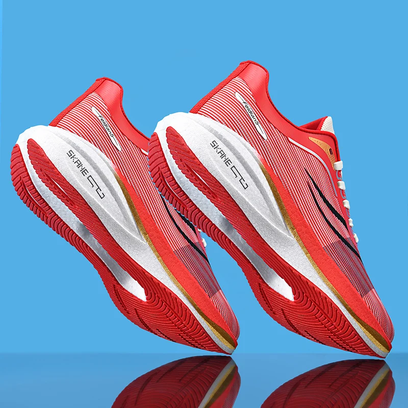 

Men Running Shoes Cushion Stable Lightweight Sport Shoes Mesh Breathable Casual Sneakers Women Non-slip Outdoor Athletic Shoes