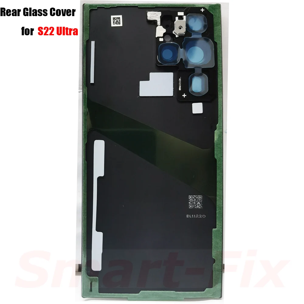

OEM (Новинка) стеклянная задняя крышка для женской модели Ultra/S22ULTRA/S22U задняя крышка аккумулятора с зеркальной поверхностью + клей + установленные мелкие детали