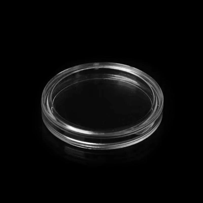

652F 100pcs 40mm Coin Holder Silver Dollar Coin Capsules Storage Box Professional Coin Protective Case for Coin Collection