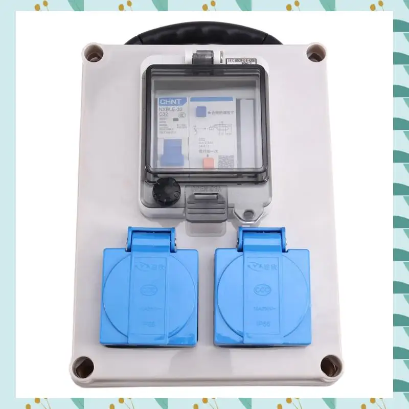

A71P Outdoor Industrial Socket Box Portable Wall Power Distributor Socket Box Waterproof Box Mobile Power Box
