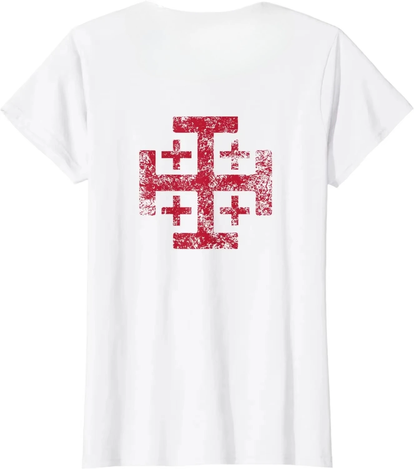 2025 فارس تمبلار القدس الصليب مملكة القدس الرجال تيشيرت بأكمام قصيرة عادية 100% القطن س الرقبة الصيف التي شيرت #6