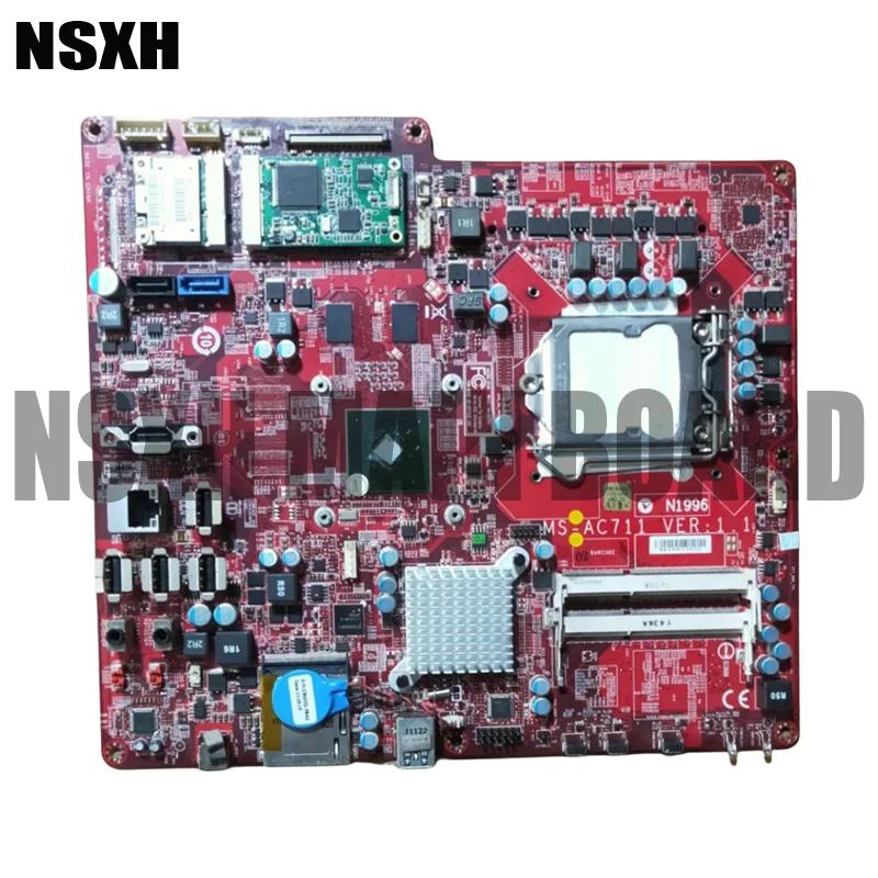 

MS-AC711 Q5T HDP-9186 AIO Motherboard DDR3 VER:1.1 Mainboard