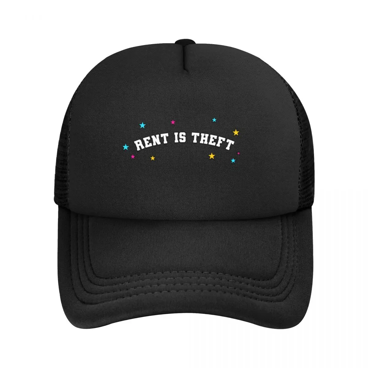 Rent Is Theft - Anti Landlord Baseball Cap Hat Luxury Brand Beach party Hat Women Hats Men's