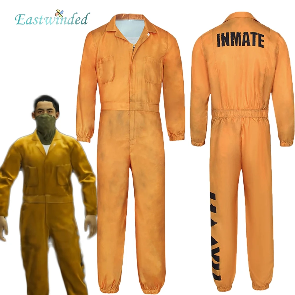 

Game Delta Force Warden Weyron Cosplay Prison Uniform Kai Silva Costume Clothes Outfits Disguise Male Halloween Carnival Party