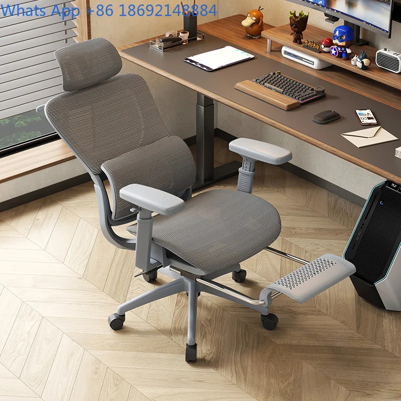 

Hollow-out Sedentary Computer Chair Home Office Chair Comfortable Ergonomic Study Desk Student Chair with Backrest