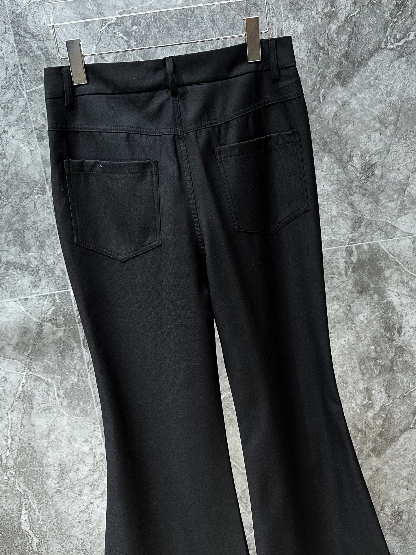 Men's 2025 New Fashion Metal Wide-Leg Trousers Loose Trendy Pocket Decoration Versatile Long Pants Male Handsome Chic Trousers