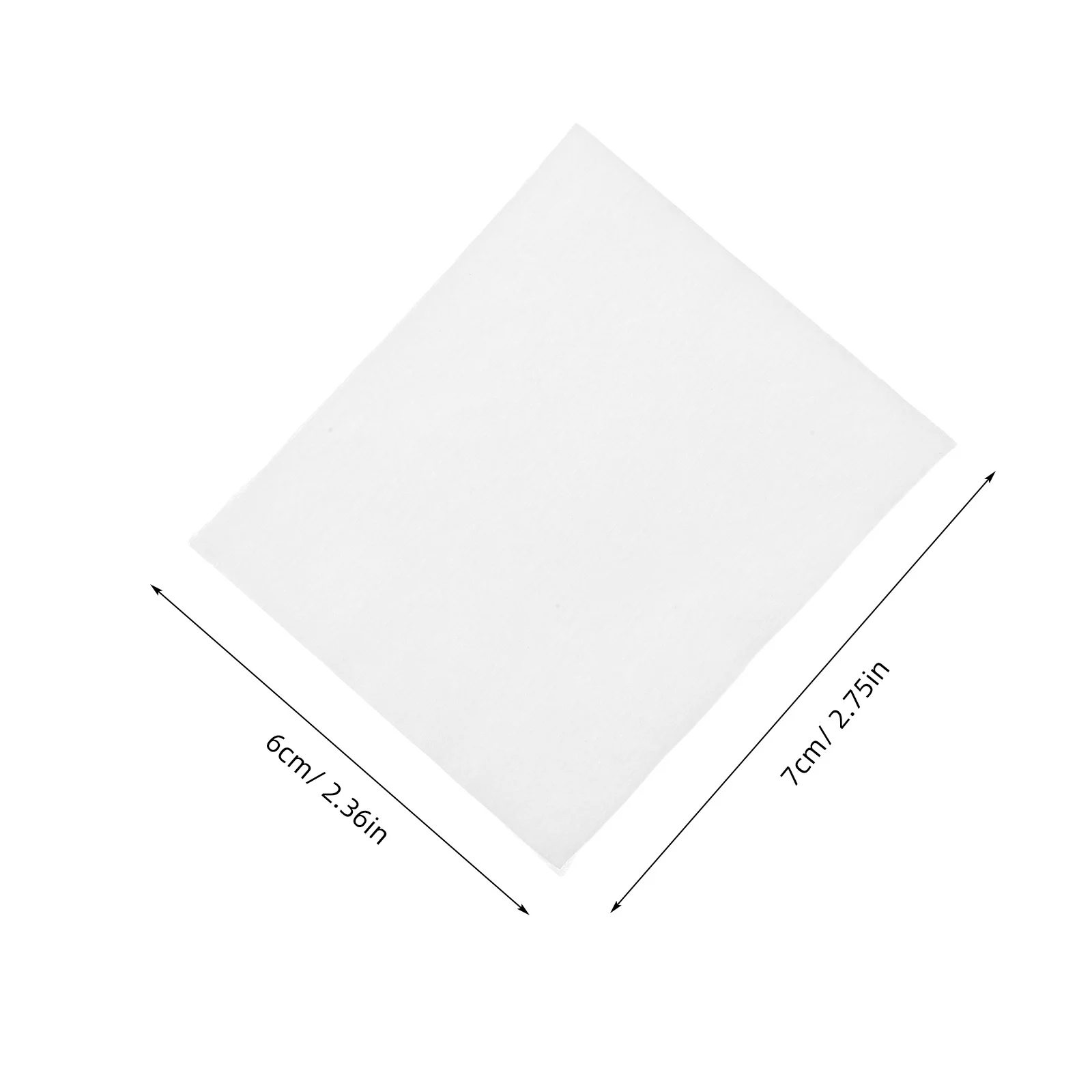 2400 szt. Kwadratowych płatków kosmetycznych do demakijażu i nakładania tonika, miękkie, chłonne, bezpyłowe, niezbędne do pielęgnacji skóry