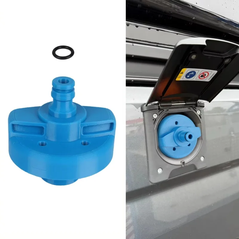 

RV Caravan Water Tank Adapter Leak-Proof Connector Durable Plastic RV Tank Filler Adapter For Motorhome Trailers Campers