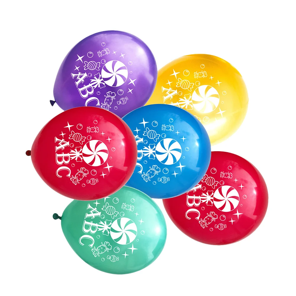 

20 PCS Colorful Balloons Pastel Party for Birthday Decoration Decorations Latex Lollipop