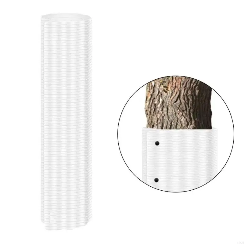 Corrugated Plastic Tree Guard with a Cylindrical Barrier for Small Animal Access and Light Contact in Orchards and Y5GB