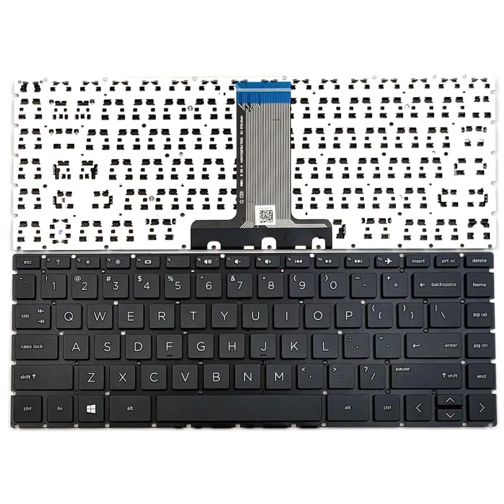 

New For HP Notebook PC 14-DS 14-DS0003DX 14-DS0010NR 14-DS0023DX 14-DS0036NR 14-DS0061CL 14-DS0120NR Laptop Keyboard US Black