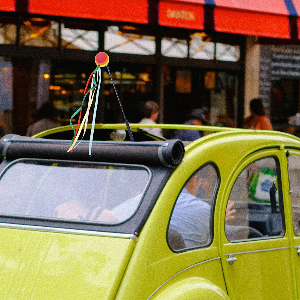 3 قطعة هوائي السيارة توبر نابض بالحياة سبلاشبروف متين وسهل التركيب الديكور الخارجي لجميع الأحوال الجوية مركبة تصفيف السيارات #5