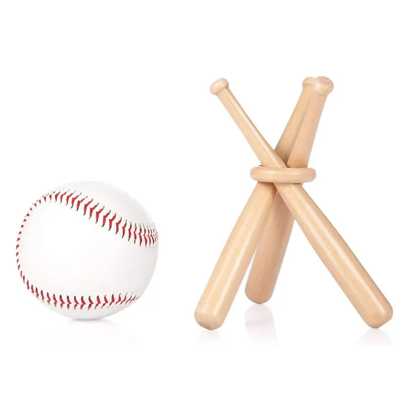 3Pcs Mini Baseball Bat Display Stand Golf Tennis Ball Support Bracket DIY Triangle Base Beisbol Softball Baseball Accessories