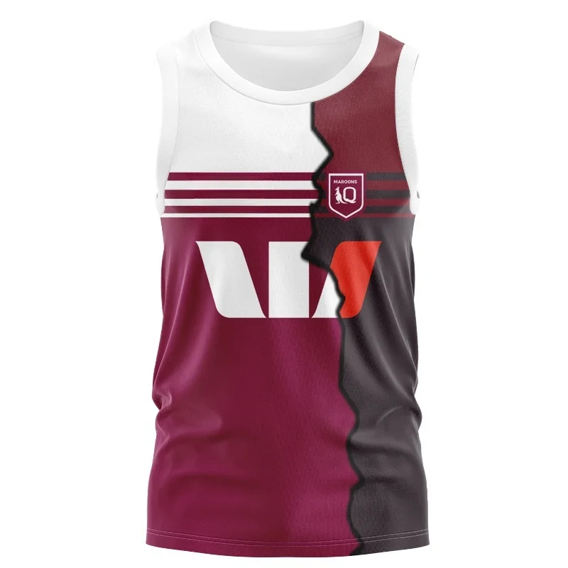 

VEST QLD Maroons away rugby jerseyirt