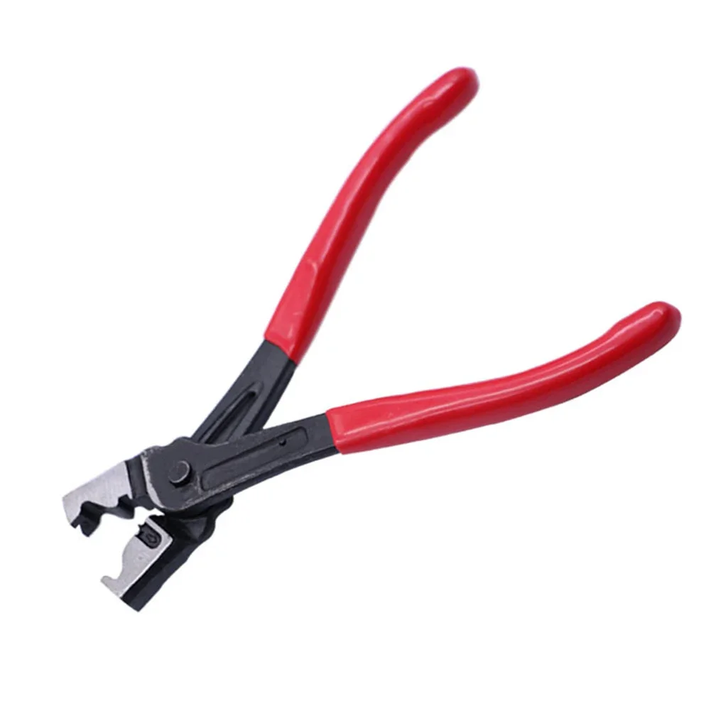 Professional Clamp Plier Clic-R Type Collar Hose Clamp Hand-held Oil Pipe Flat Band Ring Pliers Car Disassembly Tool