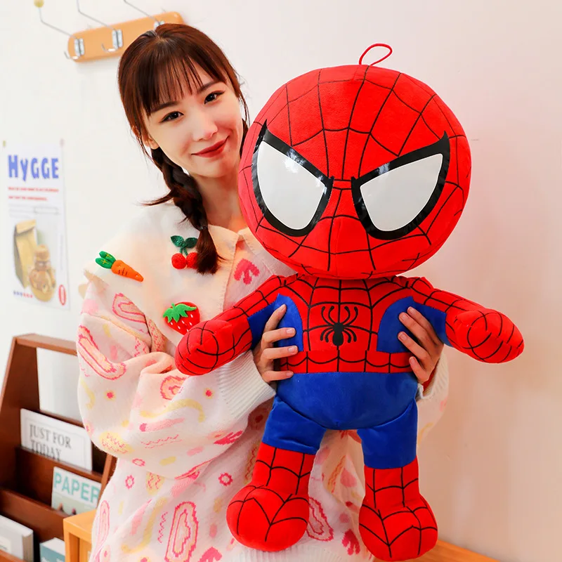 

New 25/35cm Man Spidermaned Plush Toys Movie Dolls Marvel Avengers Soft Stuffed Hero Captain America Iron Kids Christmas Gifts