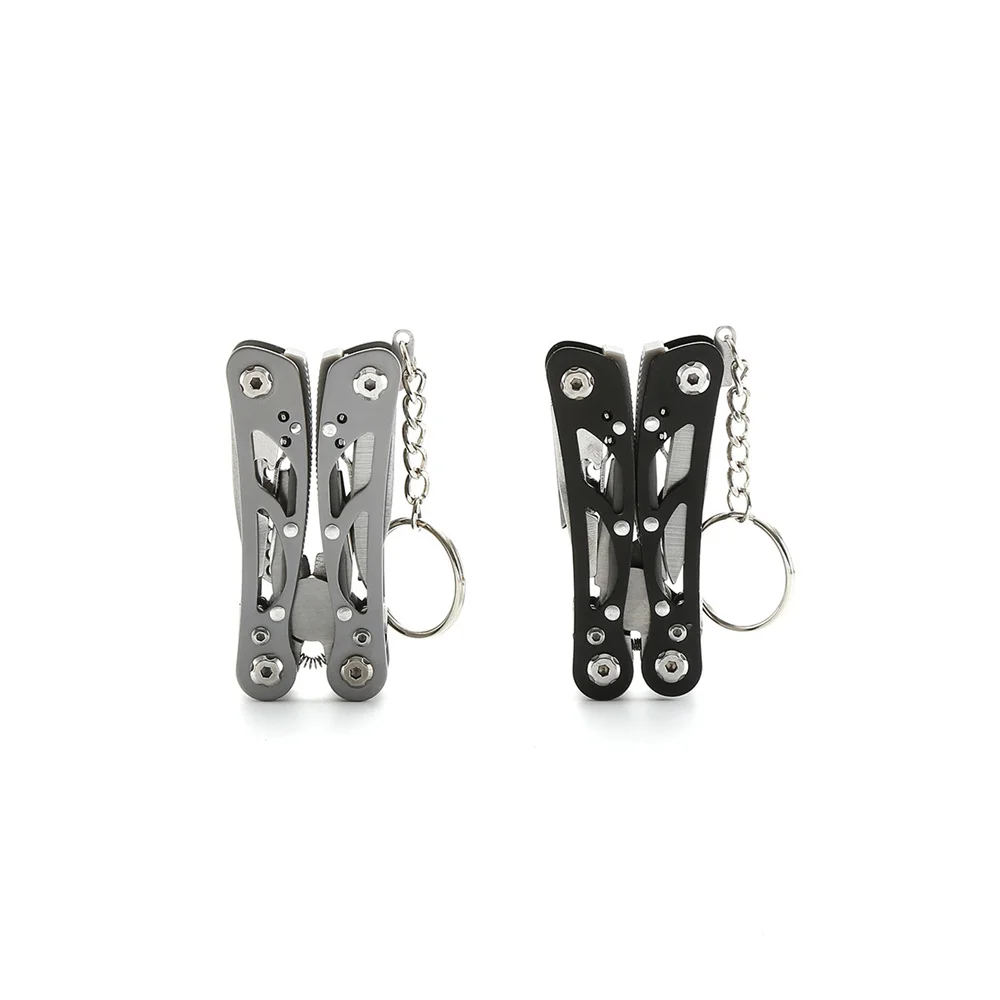 Imagem -05 - Portátil Multitool de Bolso para Sobrevivência ao ar Livre 420 Alicates Faca Chave de Fenda Camping Caça e Caminhadas Aço Inoxidável