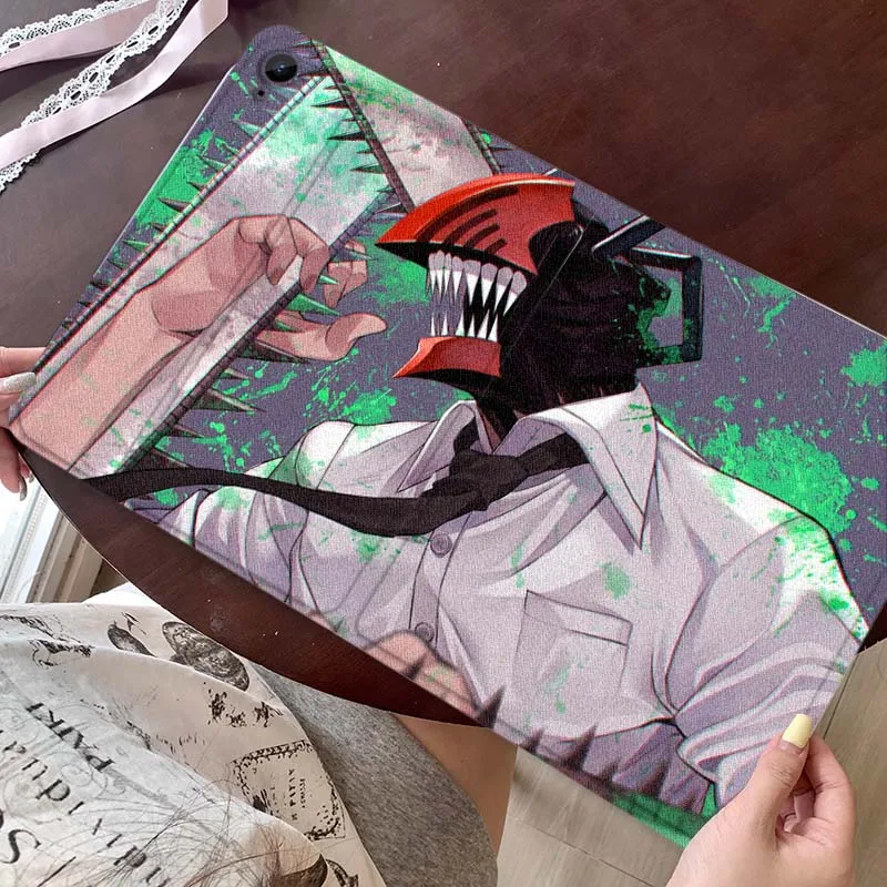 

Человек с бензопилой в стиле аниме Denji для Samsung Galaxy Tab A A7 A8 A9 A11 S6 S11 10,1 10,4 10,5 дюймов Lite Plus, чехол для планшета