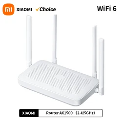 Xiaomi Router AX1500 2.4G/5.0GHz WiFi 6 Dual Band Mesh WiFi 6 Repeater Children Online Protection APP Control