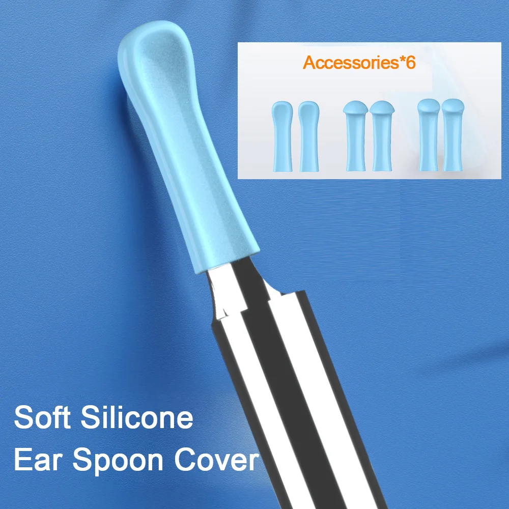 Wireless Ear Cleaner Smart Visual Ear Wax Removal Sticks WIFI Wax Endoscope 8MP HD  Ear Cleaner Safe Ear Pick Tool Camera