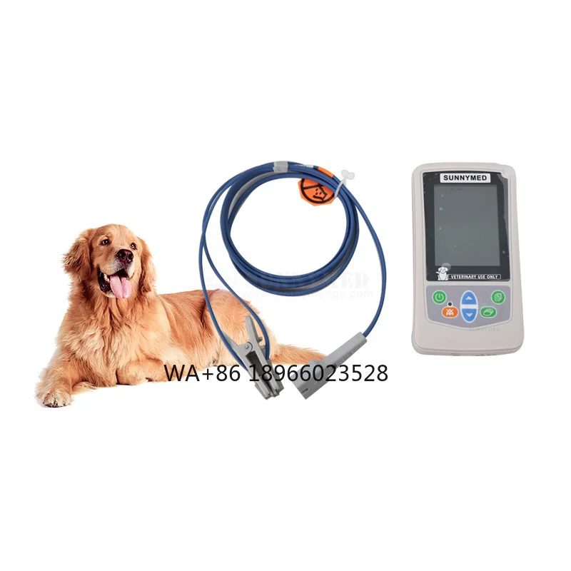 SY-W001N-1 Color Screen Display Handled Veterinary Equipment Portable Veterinary Pulse Oximeters