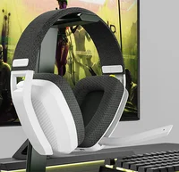 Casque Gamer BINNUNE BW06 Bluetooth 2.4GHz Sans Fil Stéréo Mode Double Micro HD Réduction de Bruit Confortable RGB Lumière LED Son Immersif pour PS5 PS4 PC Mac Switch Téléphone Portable Jeu en Ligne 5