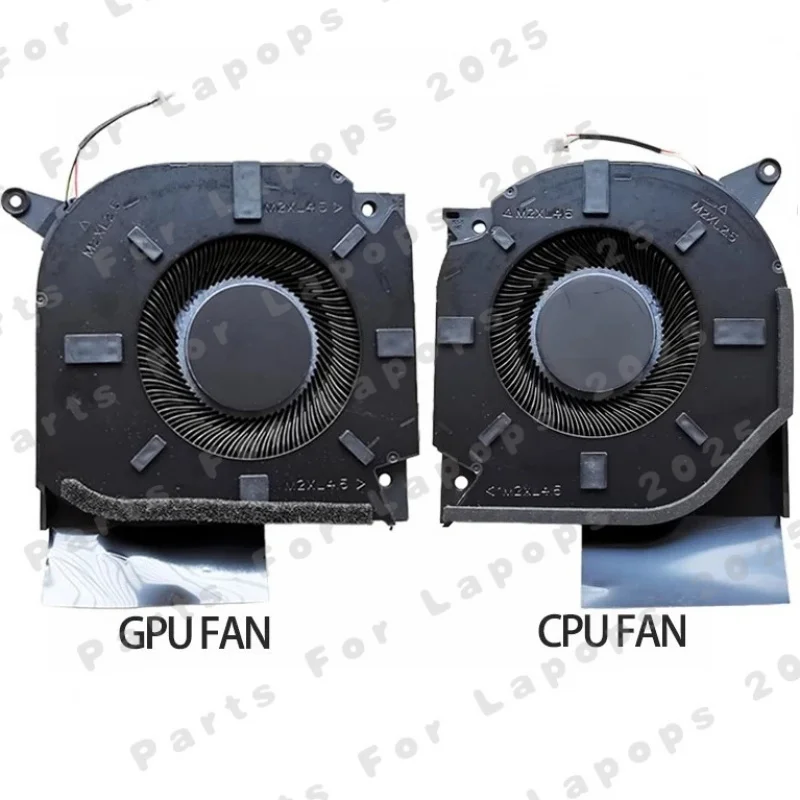 J For HP OMEN 9 PLUS 16-U 16-WF 16-XFEG TPN-C167 TPN-C168 Original New 12V CPU GPU Cooling Fan EG75071S1-C310-S9A EG75071S1-C300