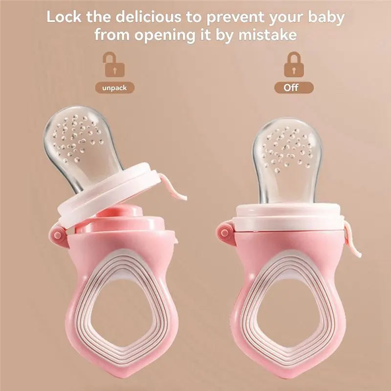 B78B-Silicone Baby Feeder وجهاز التسنين - حلمة الفاكهة الطازجة، التسنين للأطفال والأطفال الصغار. #5