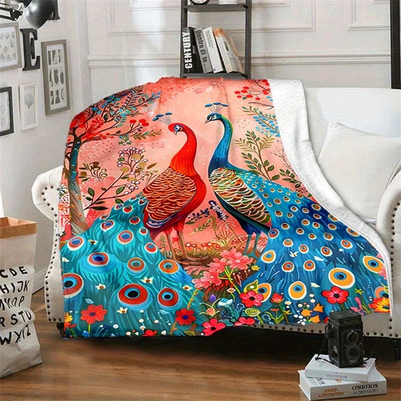 

Мягкое фланелевое одеяло, подходящее для дома, офиса, кемпинга. Отличный выбор на Хэллоуин, День Благодарения и рождественские подарки.