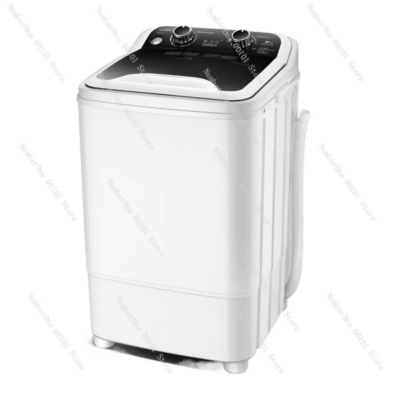 

Mini Semi-Automatic Washing Machine for Dormitories, Infants, Children, Wash and Spin Integrated