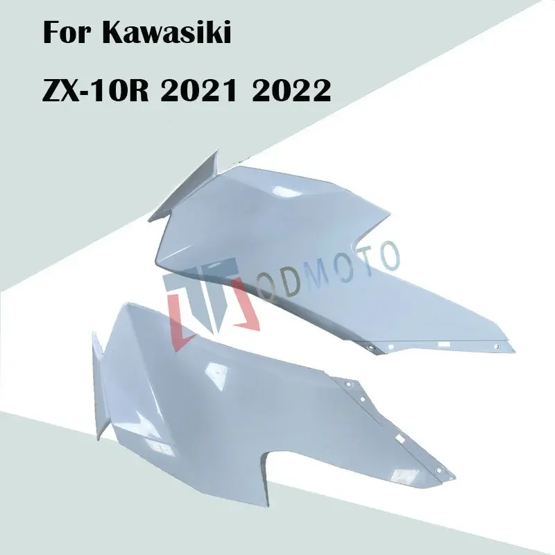 

For Kawasiki ZX-10R 2021 2022 Motorcycle Unpainted Body Left and Right Side Covers ABS Injection Fairing