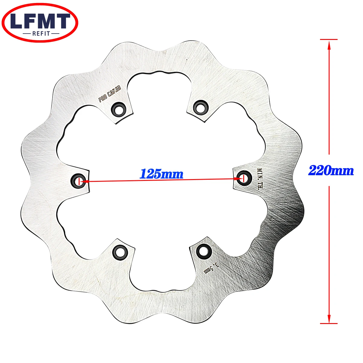 오토바이 후방 브레이크 디스크, KTM EXC EXCF SX SXF XC XCW XCF TPI 6 일 125 200 250 300 350 450 500 FE TE FC TC TX 1994-2023