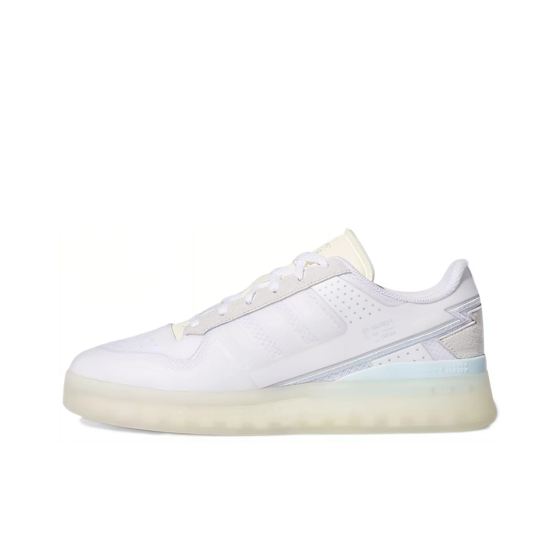 Adidas Originals FORUM Skateboard Shoes Unisex Low Top Cloud White Q46357