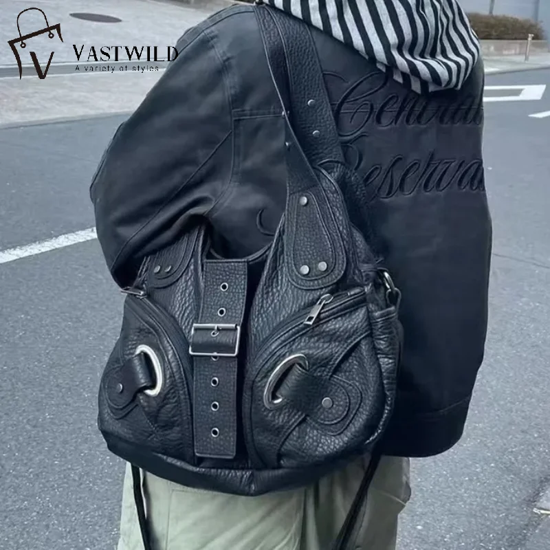 

Vintage Premium Fashion Women Handbags Soft Tote Bag Top-handle Fashion Satchel Multi-Pockets Crossbody Shoulder Bag