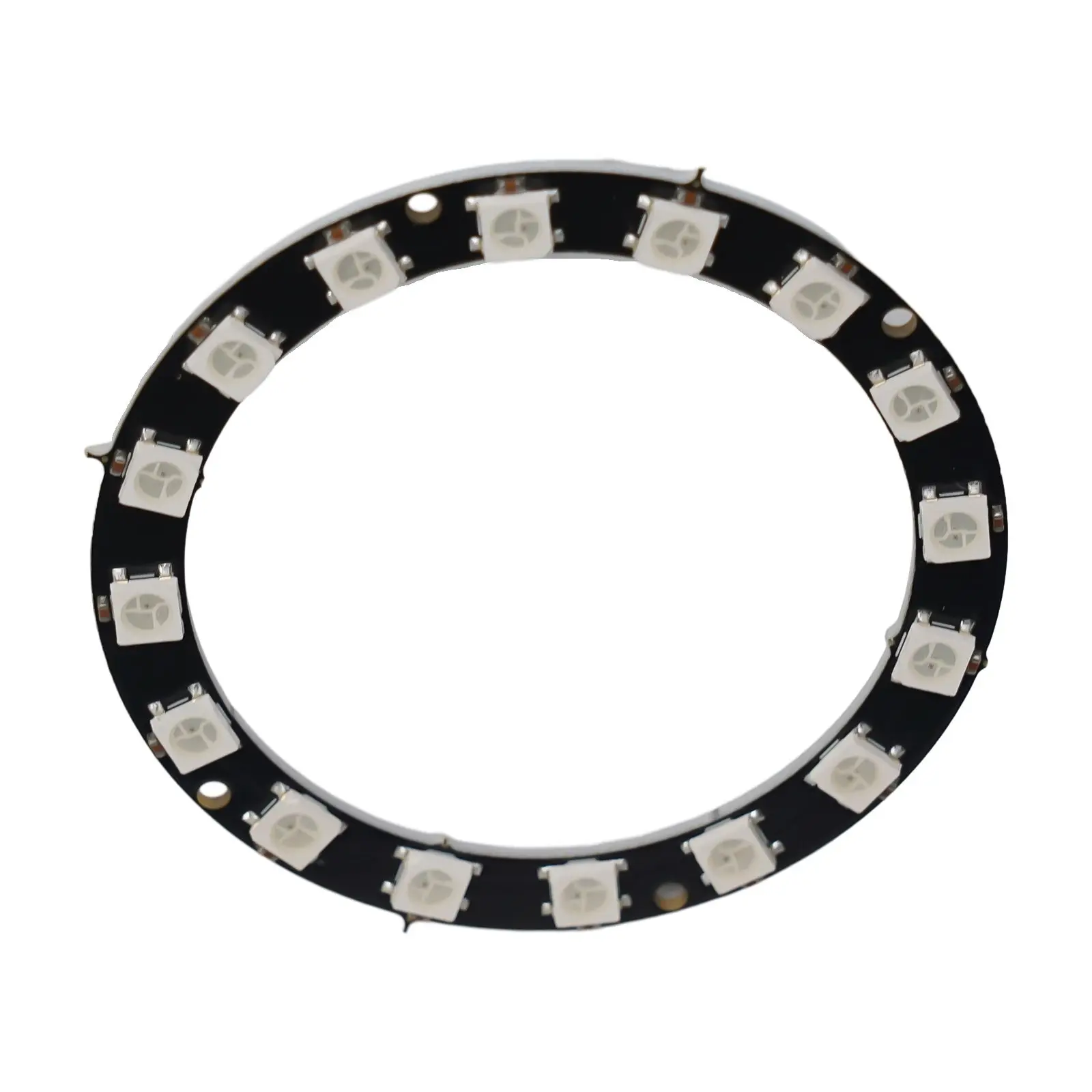 Anneau LED NeoPixel adressable individuellement, lampe de pilote complète, éclairage portable, 5V, RVB, 8, 12, 16/24 LED, WS2812