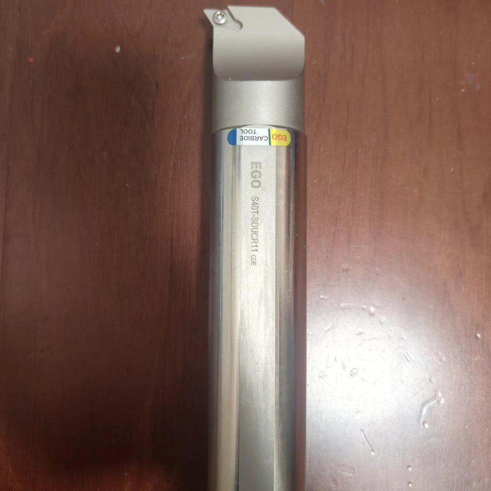 Barra antivibrante di qualità EGO Angolo 95 S40T-SDUCR11 Lama non inclusa DCMT11T3** Portautensili in acciaio D40mm Pergolato CNC