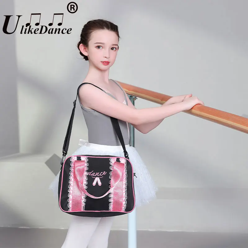 Ulikedance Zwarte Balletdanstassen Meisjes Ballet Tutu Dans Cross Body Bag Kinderen Meisjes Schoudertas Kinderen Dansende Handtassen