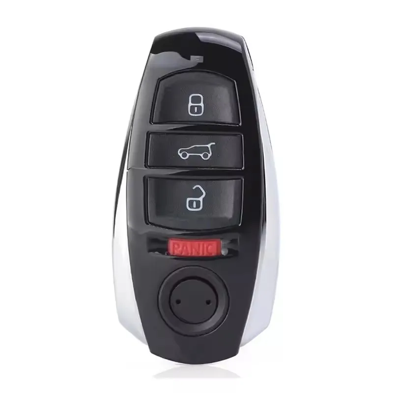 DIYKEY IYZVWTOUA 315/433/868MHz Smart Key Fob Remote Key With Small Key for Volkswagen Touareg 2011 2012 2013 2014 2015 2016