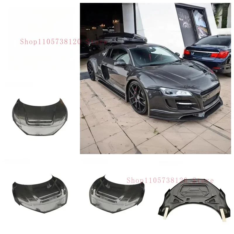 Cc 0- Auto Body Systems R PPI Style Carbon Fiber Engine Hood R Front Bonnet