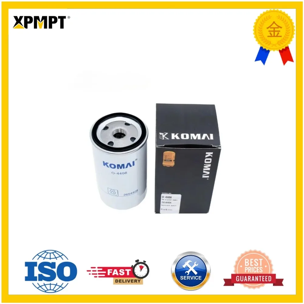 1 Piece Oil Filter 2654408 720976901 P554408 92120351 Compatible with Construction Machinery Heavy Machinery Equipment