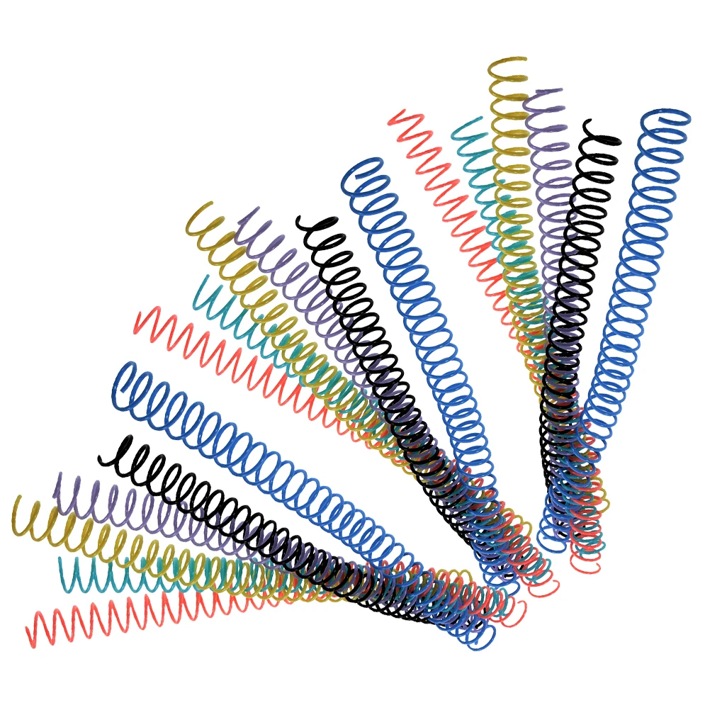

18 Pcs Binding Ring Openable Binder Rings Tool Book Materials Colored Loose-leaf Journal Accessories Plastic Office