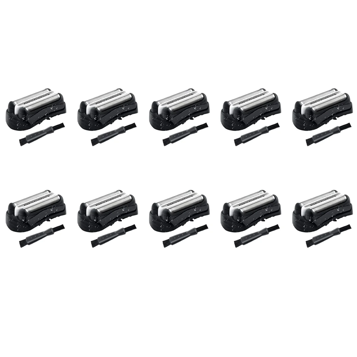 10X 32B Shaver Head Replacement for Braun 32B Series 3 301S 310S 320S 330S 340S 360S 380S 3000S 3020S 3040S 3080S