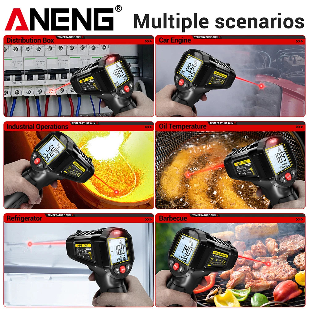 ANENG ปืนวัดอุณหภูมิดิจิตอลอิน - Soap Making Thermometer บทวิจารณ์และราคา