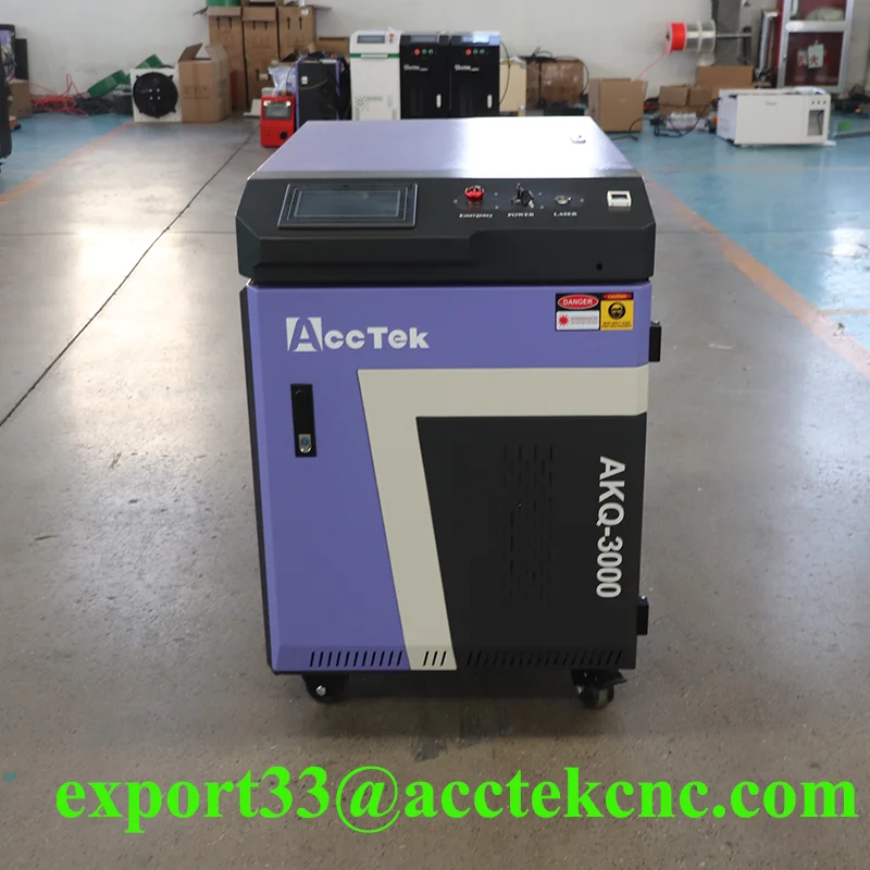 2000W 3000W 6000W Paint Laser Cleaner Continuous Laser Cleaning Rust Removal Fiber Laser Cleaning Machine