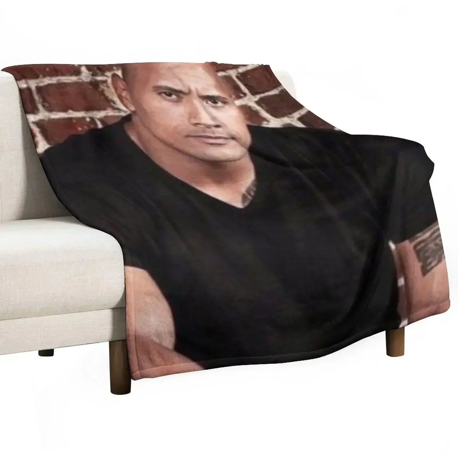 

dwayne johnson Throw Blanket Designers Polar For Sofa Thin Blankets