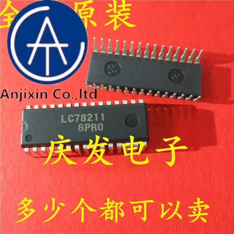 

10 шт. 100% оригинал, новый в наличии LC78211 DIP-30 аналоговый функциональный переключатель