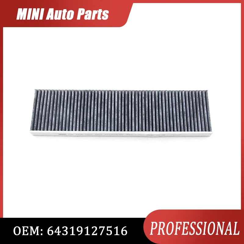 64319127516 Activated Carbon Cabin Filter Oil Grid Filter for BMW MINI CLUBMAN(2007-2015) 1.6 Cooper S