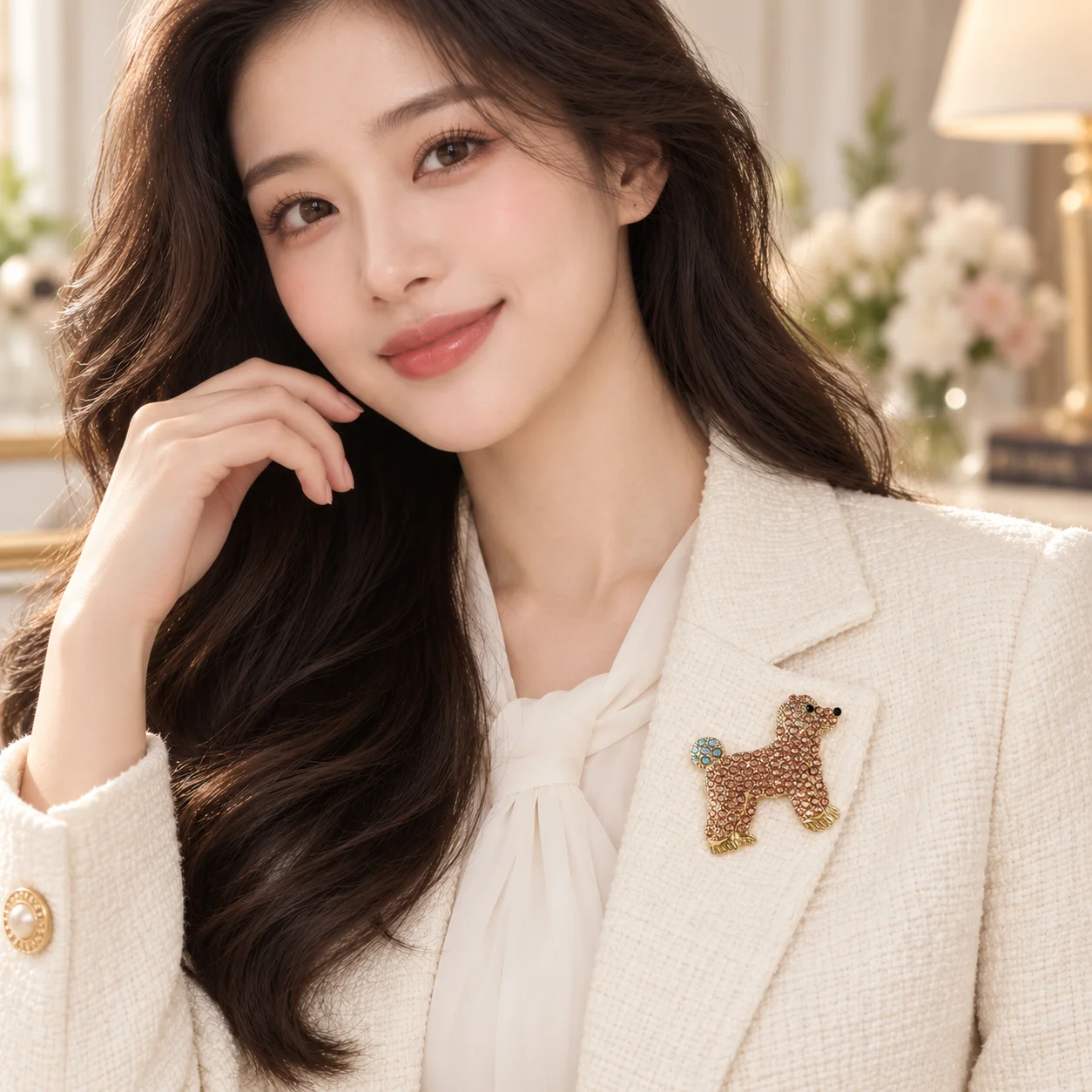 Golden Puppy Brooch for Women, - Summer Clothing Recommendations recension och pris