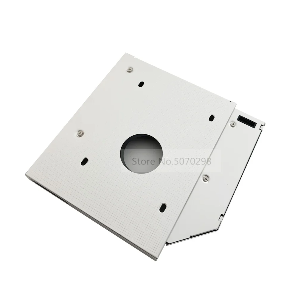 

12.7mm SATA 2nd HDD SSD Hard Drive Optical bay Caddy Frame Enclosure Bracket Tray for LG S510 Replace CT10N DVD ODD