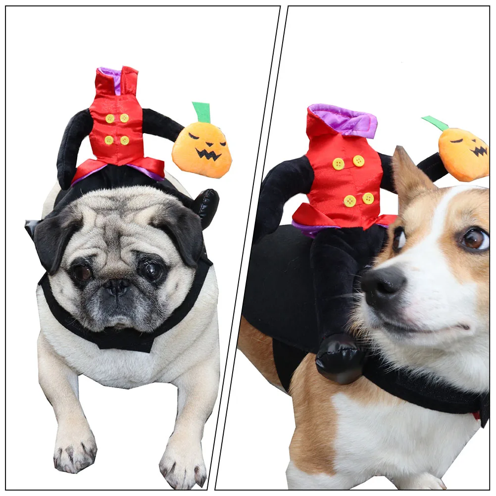 

Halloween Pet Costume Dog Cosplay Clothing Puppy Fancy Party Outfit Comfortable Skin-Friendly Decorative Pet Garment For